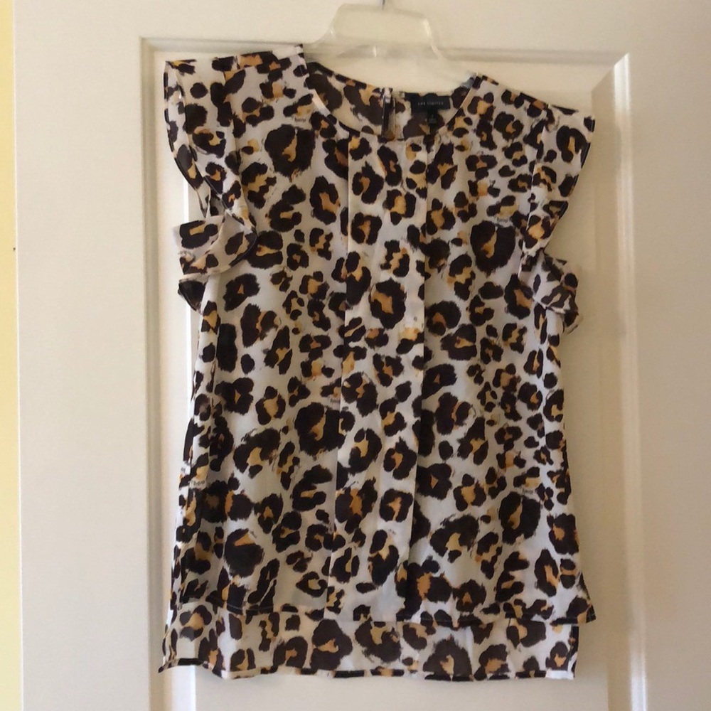 Leopard print blouse